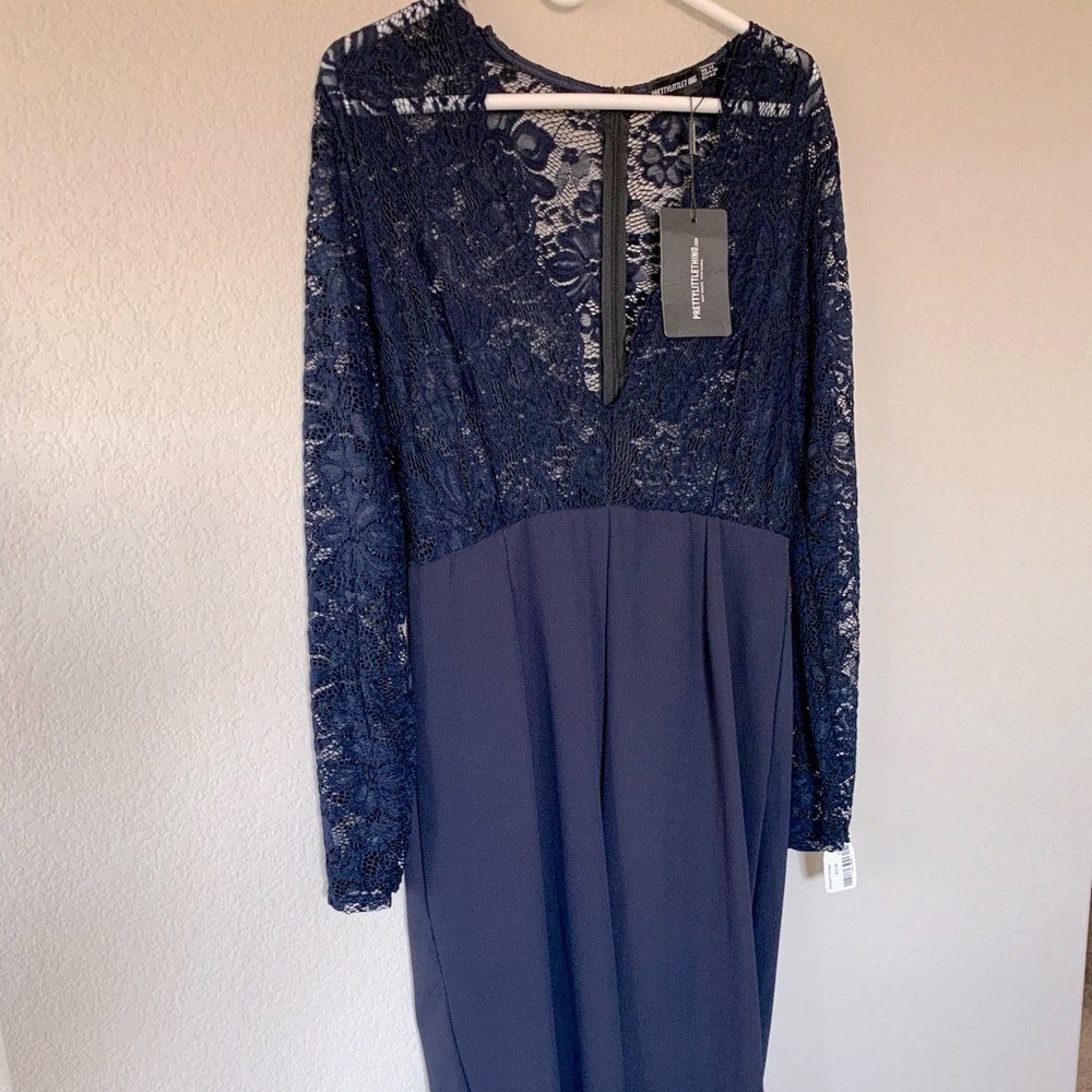 Navy Blue Jumpsuit